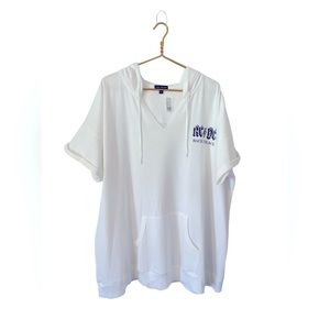 Lane Bryant AC/DC 1980 Back in Black Tour White‎ Hoody, Size 26/28